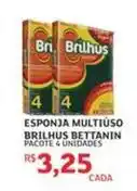 Assaí Atacadista Brilhus - esponja multiuso oferta