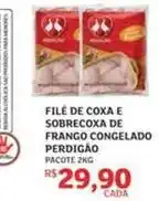 Assaí Atacadista Perdigão - filé de coxa e sobrecoxa de frango congelado oferta