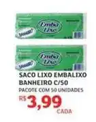 Assaí Atacadista Banhão - saco lixo embalixo oferta