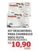 Assaí Atacadista Doce dia - kit descartável para churrasco oferta