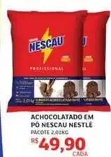 Assaí Atacadista Nestlé - achocolatado em po nescau oferta