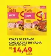 Assaí Atacadista Sadia - coxas de frango congeladas iqf oferta