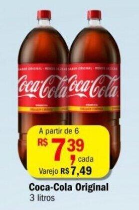 Ultrabox Coca-Cola Original 3L oferta