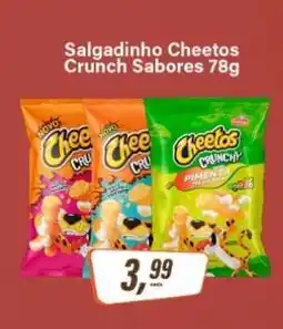 Rede Supermarket Salgadinho Cheetos Crunch Sabores 78g oferta