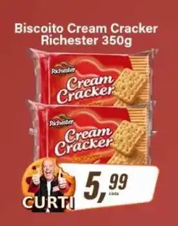 Rede Supermarket Biscoito Cream Cracker Richester - 350g oferta