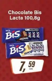 Rede Supermarket Chocolate Bis Lacta 100,8g oferta