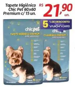 Comper Tapete Higiênico Chic Pet Premium oferta