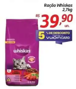 Comper Ração Whiskas oferta