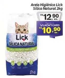 Comper Areia higiênica lick sílica natural oferta