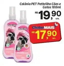 Comper Colônia pet petbrilho cães e gatos oferta