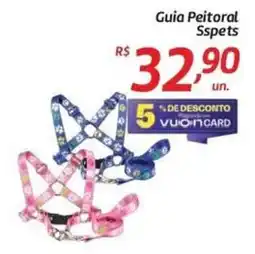 Comper Guia Peitoral Sspets oferta