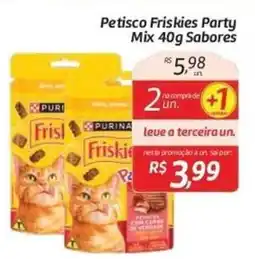 Comper Petisco Friskies Party Mix 40g Sabores oferta