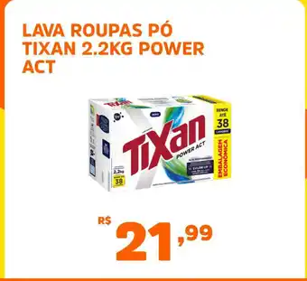 Lava roupas pó tixan power act
