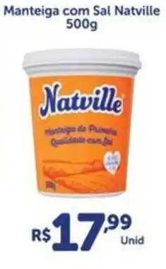 Atakarejo Manteiga com Sal Natville oferta