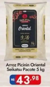 Supermercados Rondon Arroz Picinir Oriental Seikatsu Pacote oferta