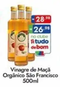 Supermercados Rondon Vinagre de Maçã Orgânico São Francisco oferta