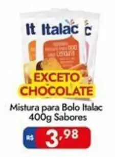 Supermercados Rondon Mistura para Bolo Italac oferta