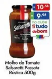 Supermercados Rondon molho de tomate salsaretti passata rústica oferta