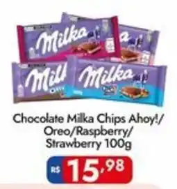 Supermercados Rondon Chocolate Milka Chips Ahoy!/ Oreo/Raspberry/ Strawberry oferta