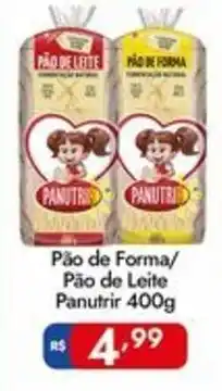 Supermercados Rondon Pão de Forma/ Pão de Leite Panutril oferta