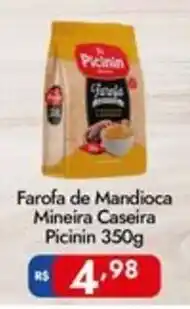 Supermercados Rondon Farofa de Mandioca Mineira Caseira Picinin oferta