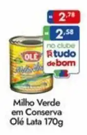 Supermercados Rondon Milho Verde em Conserva Olé Lata oferta