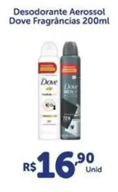 Atakarejo Desodorante Aerossol Dove Fragrâncias oferta