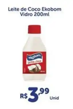 Atakarejo Leite de Coco Ekobom Vidro oferta