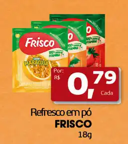 Cometa Supermercados Refresco em pó frisco oferta