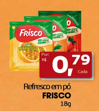 Refresco em pó frisco