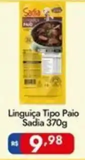 Supermercados Rondon Linguiça Tipo Paio Sadia oferta