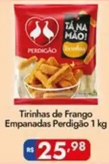 Supermercados Rondon Tirinhas de Frango Empanadas Perdigão oferta