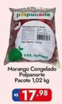 Supermercados Rondon Morango Congelado Polpanorte oferta