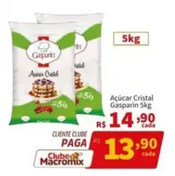 Macromix Atacado Açúcar Cristal Gasparin oferta