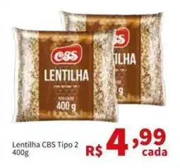 Macromix Atacado Lentilha cbs tipo 2 oferta