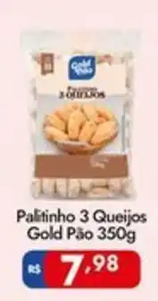 Supermercados Rondon Palitinho 3 Queijos Gold Pão oferta