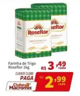 Macromix Atacado Farinha de trigo roseflor oferta