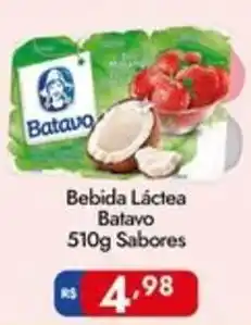 Supermercados Rondon Bebida Láctea Batavo S sabores oferta
