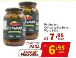 Macromix Atacado Pepino em conserva da serra oferta