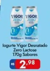Supermercados Rondon Iogurte vigor desnatado zero lactose oferta