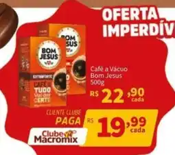 Macromix Atacado Café a Vácuo Bom Jesus oferta