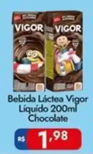 Supermercados Rondon Bebida Láctea Vigor Líquido Chocolate oferta