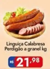 Supermercados Rondon Linguiça Calabresa Perdigão a granel kg oferta