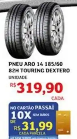 Assaí Atacadista Pneu aro 14 185/60 82h touring dextero oferta