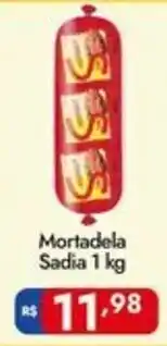 Supermercados Rondon Mortadela Sadia oferta