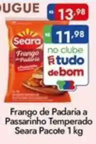 Supermercados Rondon Frango de Padaria a Passarinho Temperado Seara Pacote oferta