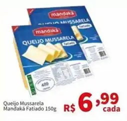 Macromix Atacado Queijo mussarela mandaká fatiado oferta