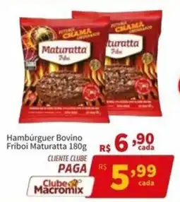 Macromix Atacado Hambúrguer Bovino Friboi Maturatta oferta