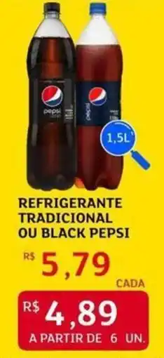 Assaí Atacadista Refrigerante tradicional ou black pepsi oferta