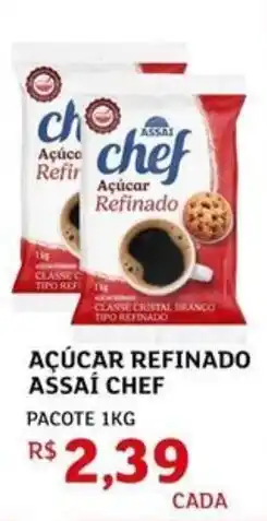 Assaí Atacadista Açúcar refinado assaí chef oferta